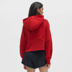 Atlanta Falcons lululemon Women's Scuba Oversized Half-Zip Hoodie - College Crimson discount