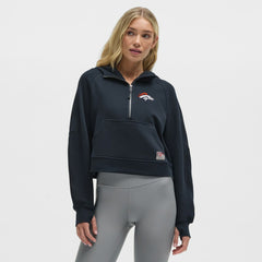 Denver Broncos lululemon Women's Scuba Oversized Half-Zip Hoodie - True Navy outlet