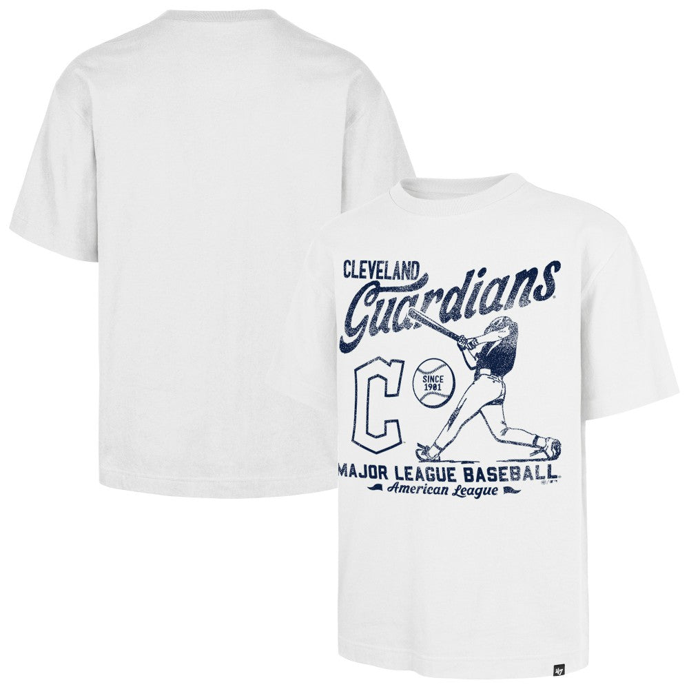 Cleveland Guardians Regional Batter Foundation T-Shirt - White | 47 brand