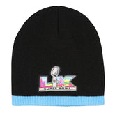 Super Bowl LX Outerstuff Youth Uncuffed Knit Hat - Black cheap
