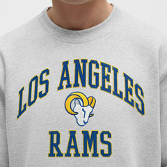 Los Angeles Rams lululemon Steady State Sweatshirt - Heathered Silver Drop discount