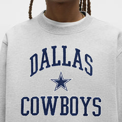 Dallas Cowboys lululemon Steady State Sweatshirt - Heathered Silver Drop cheap