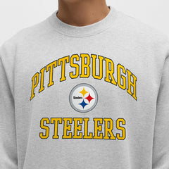 Pittsburgh Steelers lululemon Steady State Sweatshirt - Heathered Silver Drop outlet