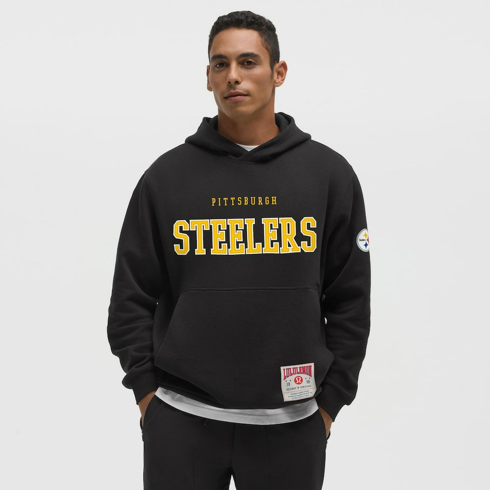 Pittsburgh Steelers lululemon Steady State Pullover Hoodie - Black discount