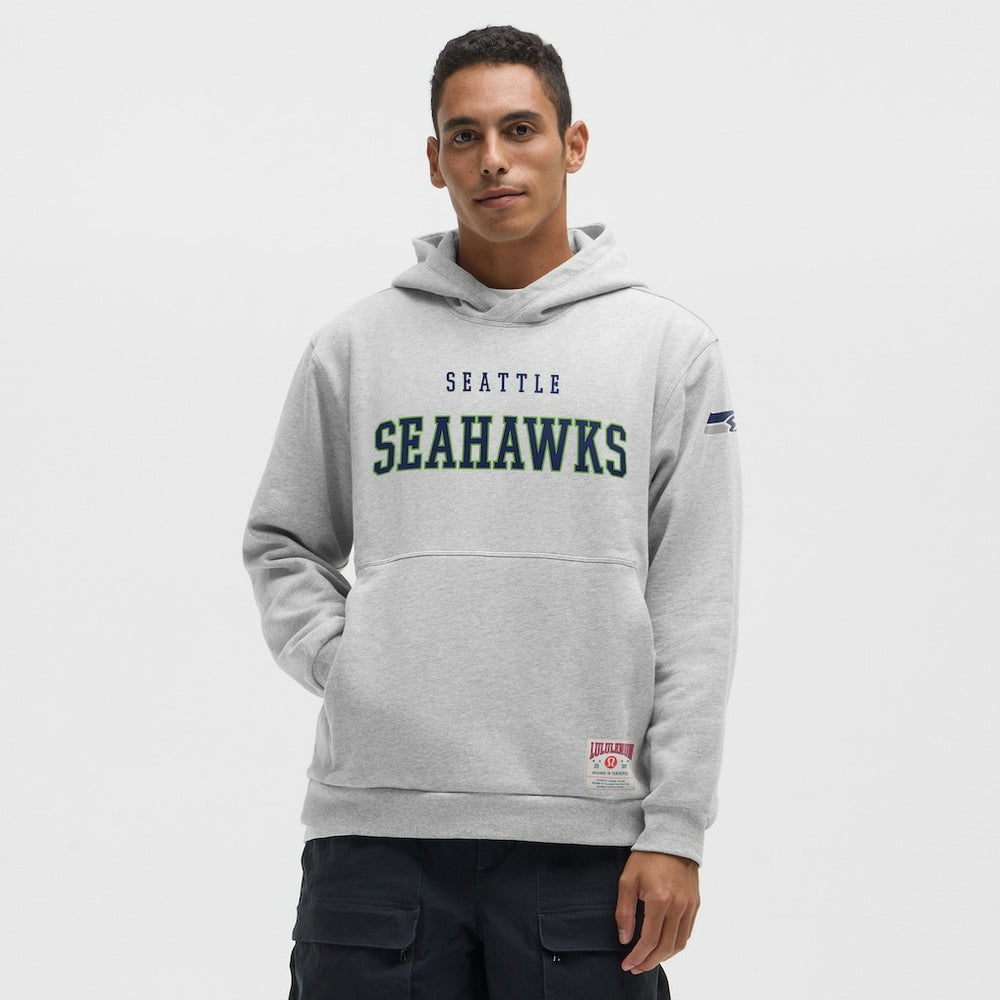 Seattle Seahawks lululemon Steady State Pullover Hoodie - Heathered Silver Drop online