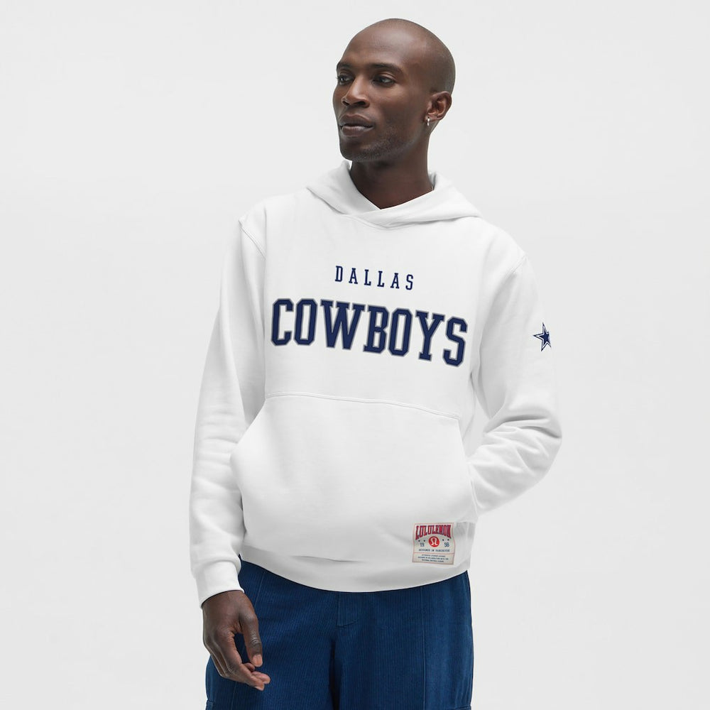 Dallas Cowboys lululemon Steady State Pullover Hoodie - White on sale