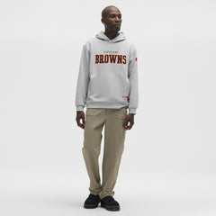 Cleveland Browns lululemon Steady State Pullover Hoodie - Heathered Silver Drop cheap