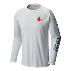 Boston Red Sox Terminal Tackle Long Sleeve Shirt - White | Columbia