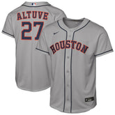 Jose Altuve Houston Astros Youth Road Replica Jersey - Gray | Nike