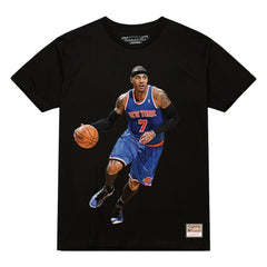 Carmelo Anthony New York Knicks Male Adult Black NBA ULTIMATE PLAYER NUMBER TEE cheap
