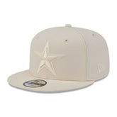 Dallas Cowboys New Era Colorpack 9FIFTY Snapback Hat - Cream discount