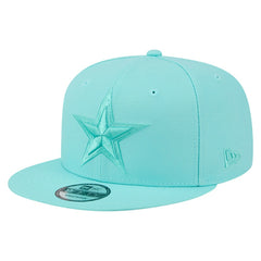 Dallas Cowboys New Era Colorpack 9FIFTY Snapback Hat - Turquoise discount