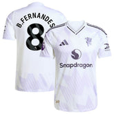 Bruno Fernandes Manchester United 2025/26 Away Player Jersey - White | Adidas shop