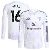 Amad Diallo Manchester United 2025/26 Away Long Sleeve Player Jersey - White | Adidas shop