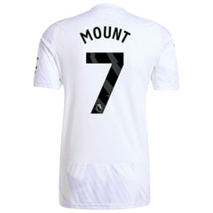 Mason Mount Manchester United 2025/26 Away Replica Player Jersey - White | Adidas for sale