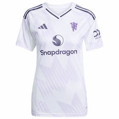 Bruno Fernandes Manchester United Women's 2025/26 Away Replica Player Jersey - White | Adidas outlet