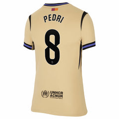 Pedri Barcelona Women's 2025/26 Away Stadium Replica Jersey - Gold | Nike discount