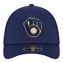 Milwaukee Brewers Dash 39THIRTY Flex Hat - Navy | New Era