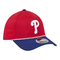 Philadelphia Phillies Rope M-Crown A-Frame 39THIRTY Flex Hat - Red/Royal | New Era