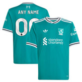 Liverpool Youth 2025/26 Third Replica Custom Jersey - Green | Adidas cheap