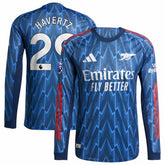 Kai Havertz Arsenal 2025/26 Away Long Sleeve Player Jersey - Blue | Adidas for sale