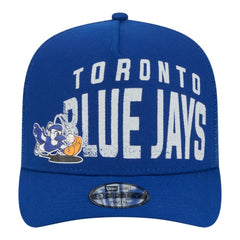 Toronto Blue Jays Youth Logo Fade A-Frame 9FIFTY Snapback Hat - Royal | New Era