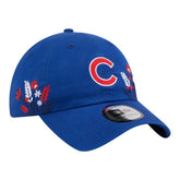 Chicago Cubs Women's Wildflower Casual Classic Adjustable Hat - Royal | New Era
