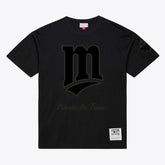 Minnesota Twins Cooperstown Collection Phantom T-Shirt - Black | Mitchell & Ness