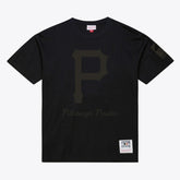 Pittsburgh Pirates Cooperstown Collection Phantom T-Shirt - Black | Mitchell & Ness