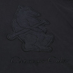 Chicago Cubs Cooperstown Collection Phantom T-Shirt - Black | Mitchell & Ness