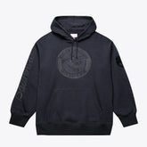Baltimore Orioles Phantom Fleece Hoodie - Black | Mitchell & Ness
