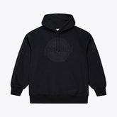 Philadelphia Phillies Phantom Fleece Hoodie - Black | Mitchell & Ness