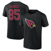 Trey McBride Arizona Cardinals Icon Name & Number T-Shirt - Black sale