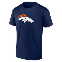 Bo Nix Denver Broncos Icon Name & Number T-Shirt - Navy outlet