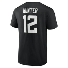 Travis Hunter Jacksonville Jaguars Icon Name & Number T-Shirt - Black online