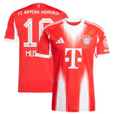 Jamal Musiala Bayern Munich Home 2025/26 Replica Player Jersey - Red | Adidas for sale