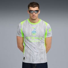 Manchester City 2025/26 Third Replica Jersey - Gray/Neon Green | Puma discount