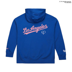 Los Angeles Dodgers x BLACKPINK Pullover Hoodie - Royal - Limited Edition | Mitchell & Ness