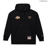Los Angeles Lakers x BLACKPINK Pullover Hoodie - Black - Limited Edition | Mitchell & Ness for sale