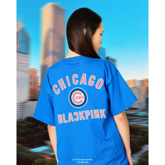 Chicago Cubs x BLACKPINK T-Shirt - Royal - Limited Edition | Mitchell & Ness