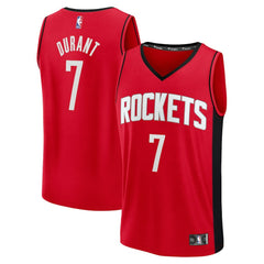 Kevin Durant Houston Rockets Youth Fast Break Replica Player Jersey - Icon Edition - Red | Fanatics for sale