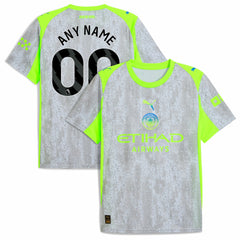 Manchester City 2025/26 Third Replica Custom Jersey - Green/Neon Green | Puma shop