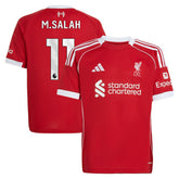 Mohamed Salah Liverpool Youth 2025/26 Home Replica Jersey - Red | Adidas discount