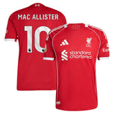 Alexis Mac Allister Liverpool 2025/26 Home Jersey - Red | Adidas for sale