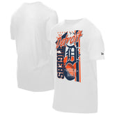 Detroit Tigers Big Graphic Domestic T-Shirt - White | New Era