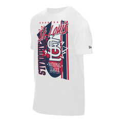 St. Louis Cardinals Big Graphic Domestic T-Shirt - White | New Era