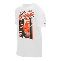 San Francisco Giants Big Graphic Domestic T-Shirt - White | New Era