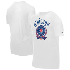 Chicago Cubs Fleur Domestic T-Shirt - White | New Era
