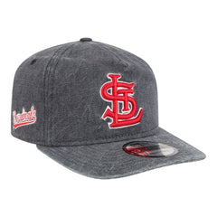 St. Louis Cardinals Throwback Denim Classic 19TWENTY Adjustable Hat - Heather Gray | New Era