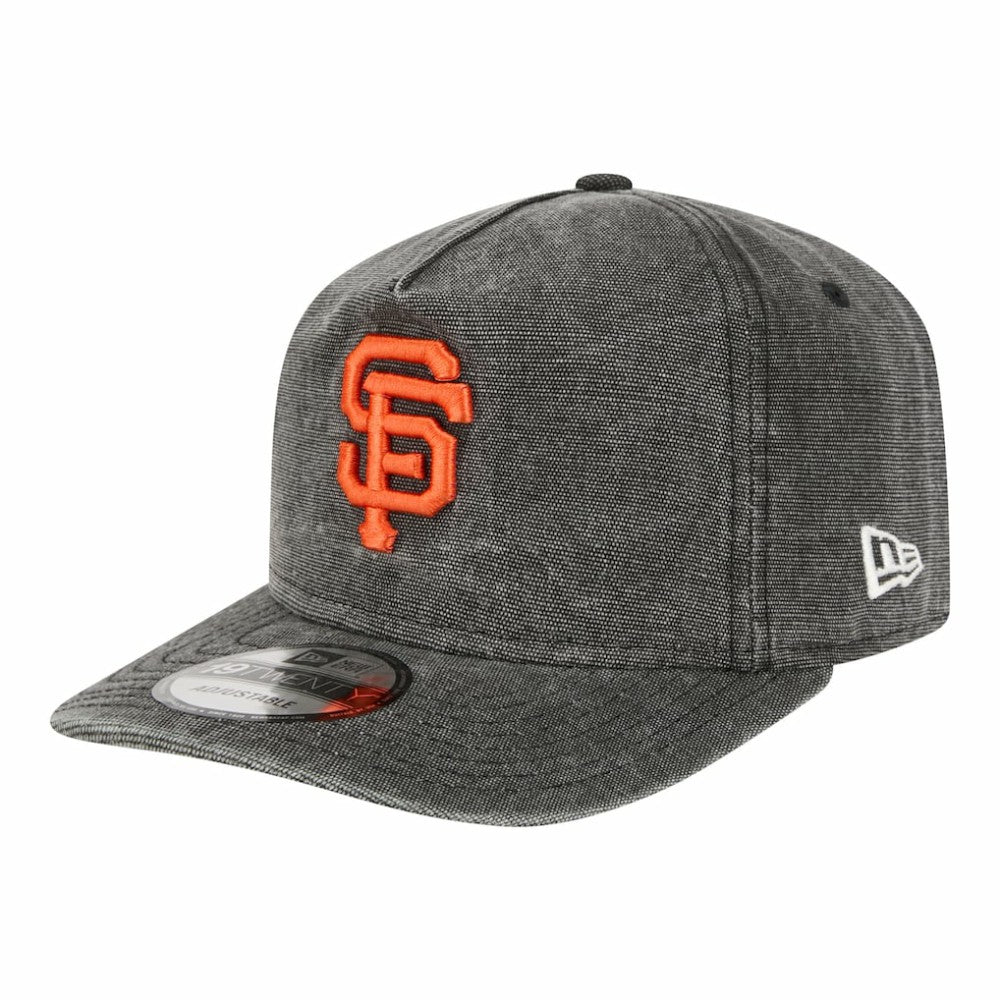 San Francisco Giants Denim Classic 19TWENTY Adjustable Hat - Black | New Era